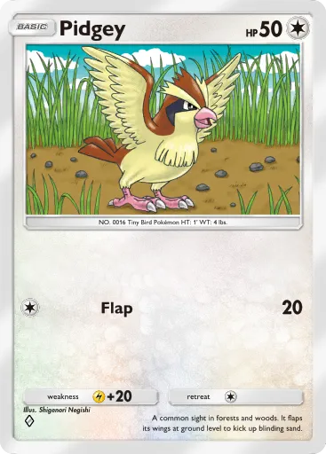 Pidgey Pokémon TCG Pocket Card Untapped gg