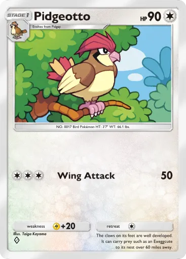 Pidgeotto Pokémon TCG Pocket Card Untapped gg