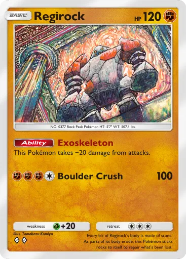 Regirock Pokémon TCG Pocket Card Untapped gg