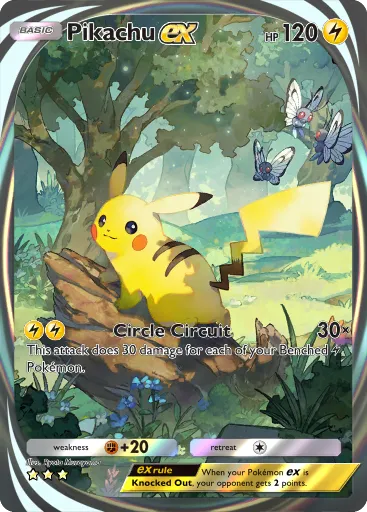 Pikachu Ex Pok Mon Tcg Pocket Card Untapped Gg