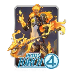 Human Torch First Steps
