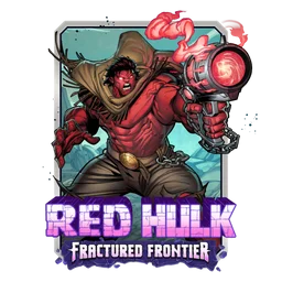 Red Hulk Fractured Frontier