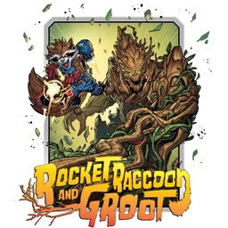 Rocket and Groot