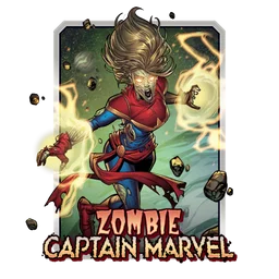 Zombie Captain Marvel