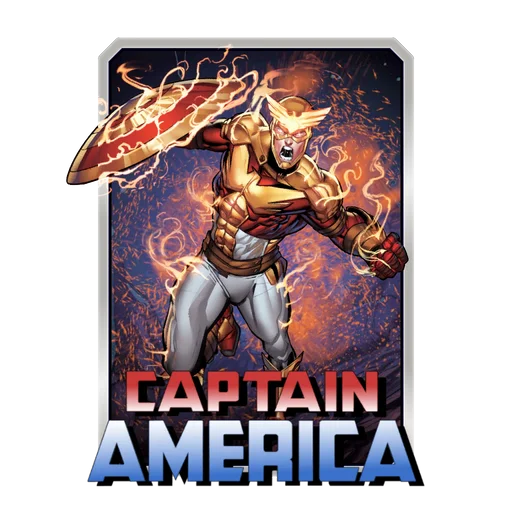 Captain America Midnight Suns Marvel Snap Card Variant - Marvel