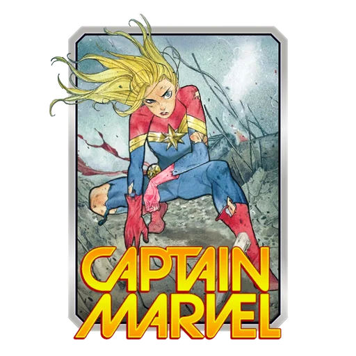 Captain Marvel (Peach Momoko Variant)