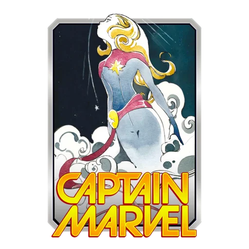 Captain Marvel (Peach Momoko Variant)