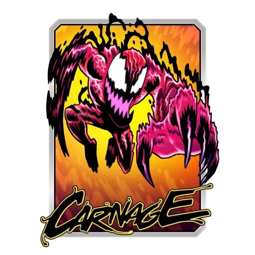 Carnage MARVEL SNAP Card Untapped.gg