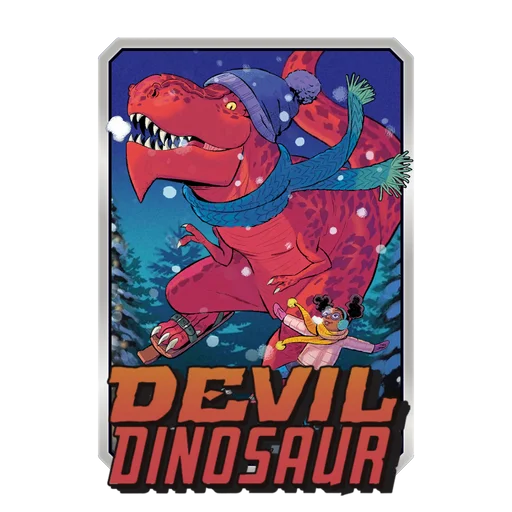 Devil Dinosaur (Winter Vacation Variant)