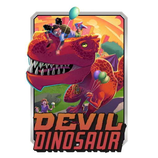 Devil Dinosaur (Walk in the Park Variant)