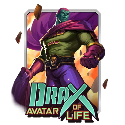 Drax, Avatar Of Life (Lemon Art Variant)