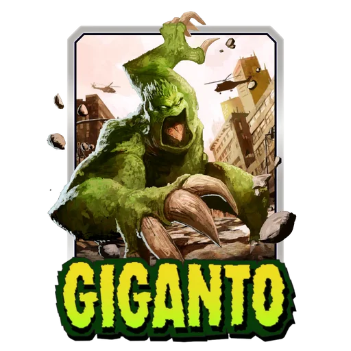Giganto (Giulio Rincione Variant)