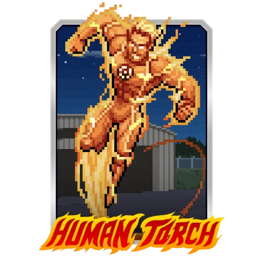 Human Torch (Pixel Variant)