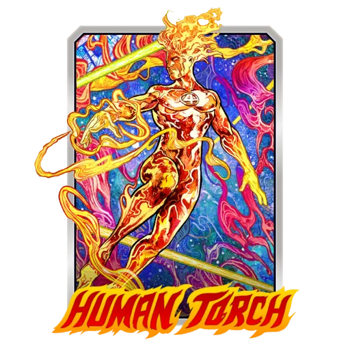Human Torch (Vincenzo Riccardi Variant)