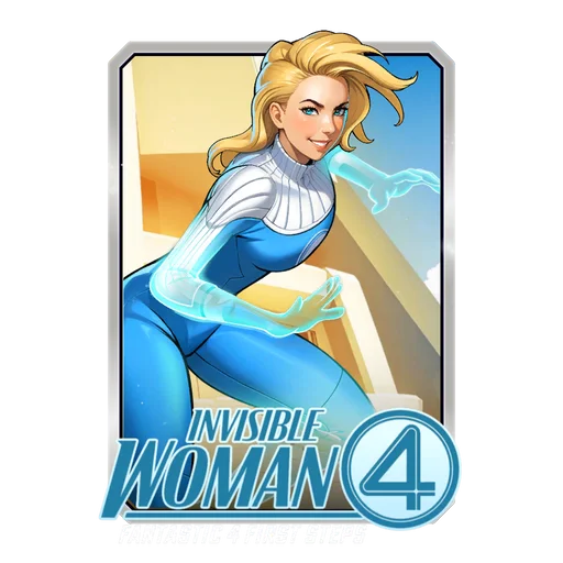 Invisible Woman First Steps (Paul Mafayon Variant)