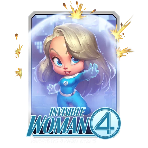 Invisible Woman First Steps (Rodgon Variant)