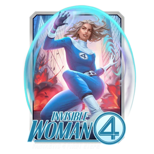 Invisible Woman First Steps (Grafit Studio Variant)