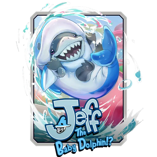 Jeff il cucciolo di delfino?! (Variante Creative House Pocket)