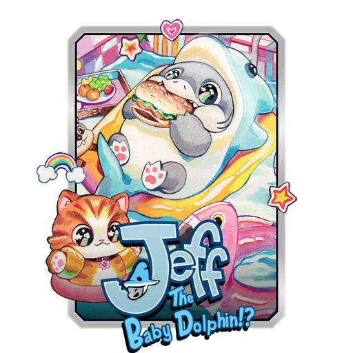 Jeff il cucciolo di delfino?! (Variante Summer Vacation)