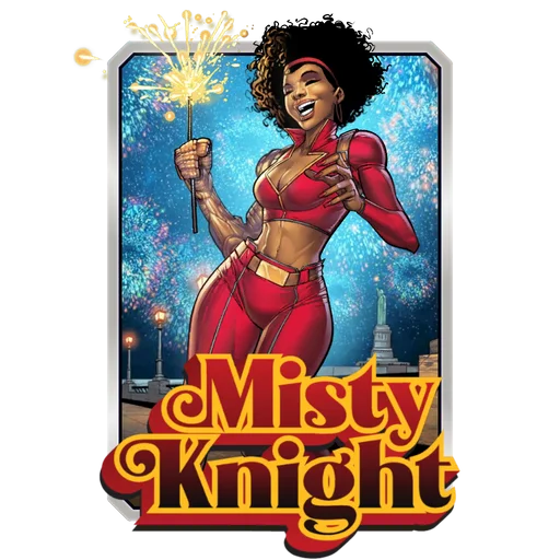 Misty Knight (July 4th Variant)