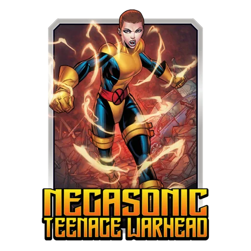 New Marvel Snap Card – Negasonic Teenage-Warhead – Showcase, Decks