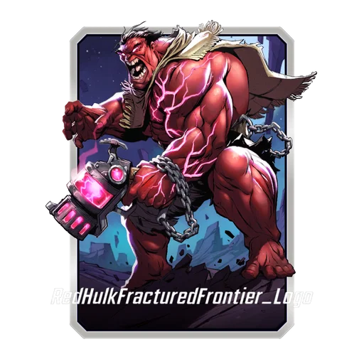 Red Hulk Fractured Frontier (Greg Baldwin Variant)