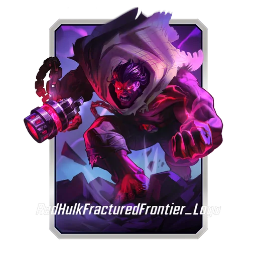 Red Hulk Fractured Frontier (Gunslingers Variant)