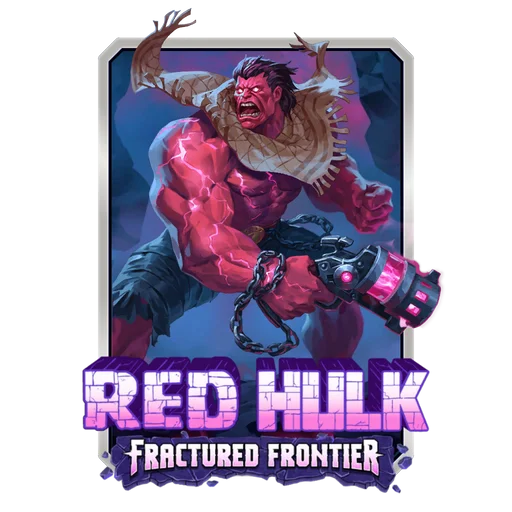Red Hulk Fractured Frontier (MOBA Style Variant)