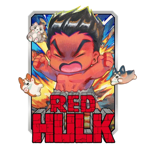 Red Hulk (Chibi Variant)