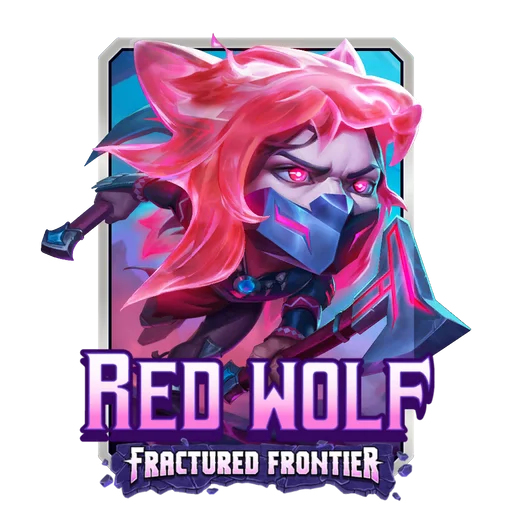 Red Wolf Fractured Frontier (Chibi Variant)