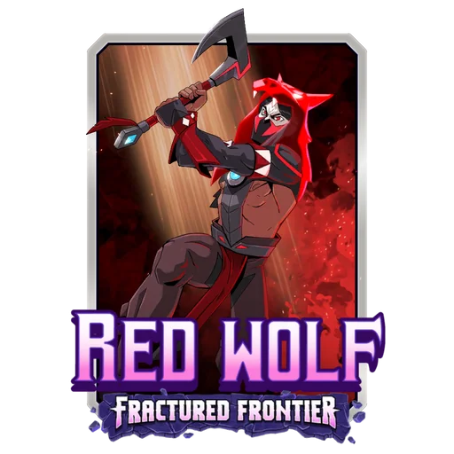 Red Wolf Fractured Frontier (Mana Studios Variant)