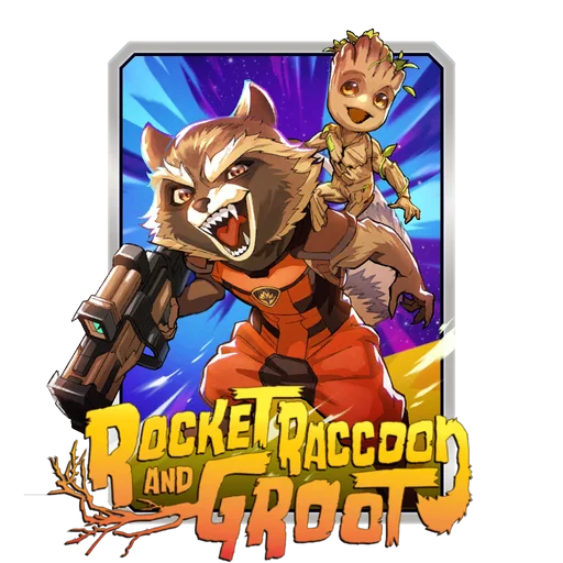 Rocket and Groot (Creative House Pocket Variant)