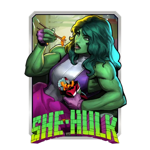 She-Hulk (Food Fight Variant)