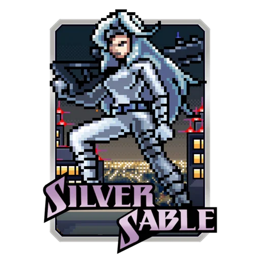 Silver Sable (Pixel Variant)