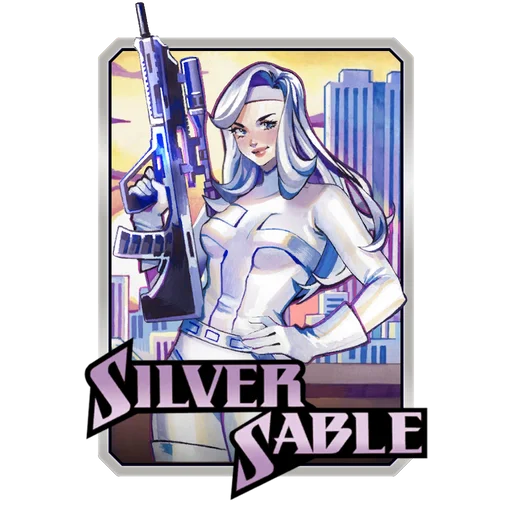 Silver Sable (Rian Gonzales Variant)