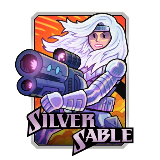 Silver Sable (Variante Dan Hipp)