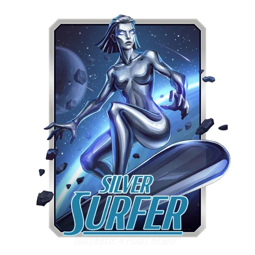 Silver Surfer First Steps (Lemon Art Variant)