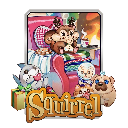 Squirrel (Winter Holiday Variant)