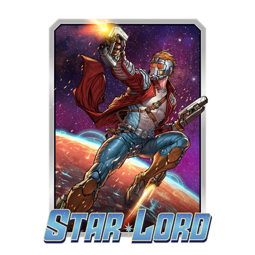 Peter Quill Star-Lord  Star lord, Marvel cards, Marvel