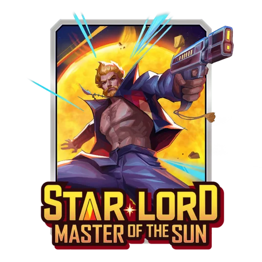 Star-Lord, Master of the Sun (Lemon Art Variant)
