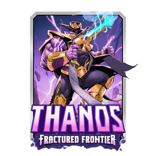 Thanos Fractured Frontier (Greg Baldwin Variant)