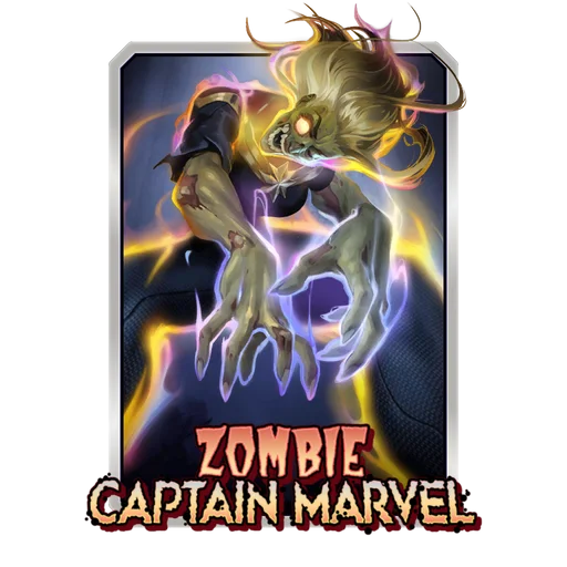 Zombie Captain Marvel (Fireball Studio Variant)
