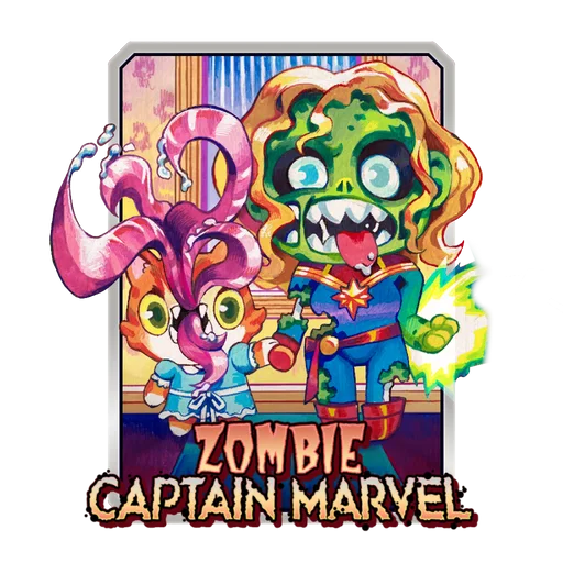 Zombie Captain Marvel (Rian Gonzales Variant)