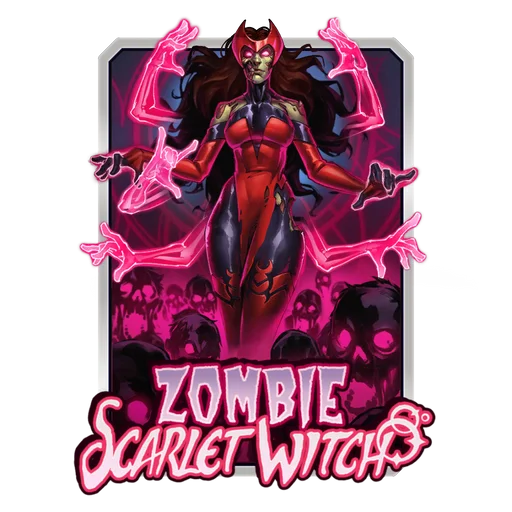 Zombie Scarlet Witch (Ivan Fomin Variant)