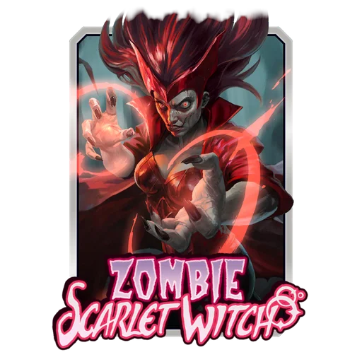 Zombie Scarlet Witch (Fireball Studio Variant)