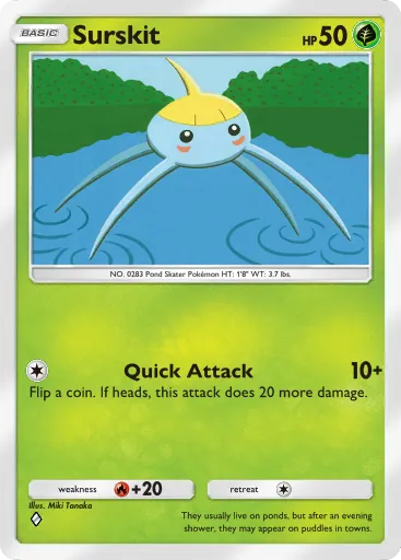 Surskit - CelestialGuardians - Pokémon Pocket Card