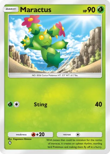 Maractus - CelestialGuardians - Pokémon Pocket Card