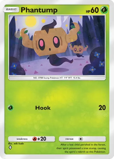 Phantump - CelestialGuardians - Pokémon Pocket Card