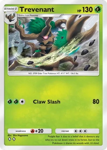 Trevenant - CelestialGuardians - Pokémon Pocket Card