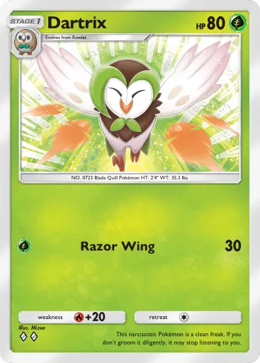 Dartrix - CelestialGuardians - Pokémon Pocket Card